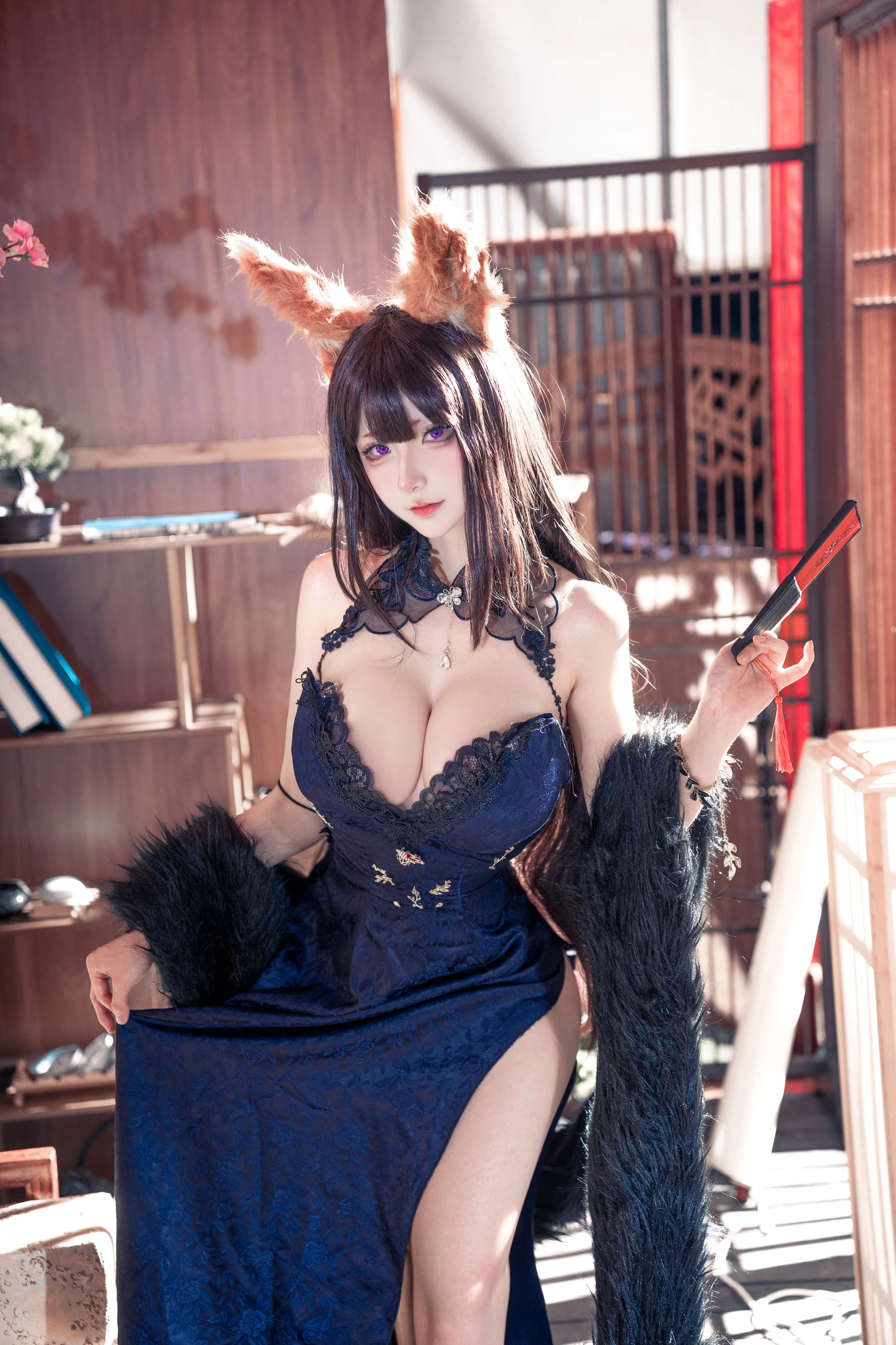 图片[5]-Seya 狮砸 天城旗袍 12P-COS世界